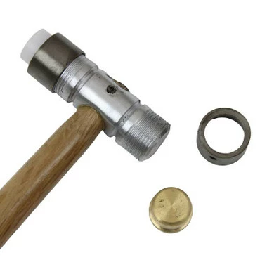 Brass And Nylon Hammer Jewelry Hammer With Detachable Faces - Image 3