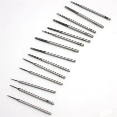 Tap And Die Watchmakers Mini Set Of 14 - Image 4