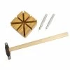 Watch Band Sizing Kit With Hammer Band Block And Set Of Friction Pin Punches