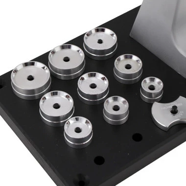 Bergeon 5500-C Watch Crystal Press With 10 Tapered Dies - Image 2